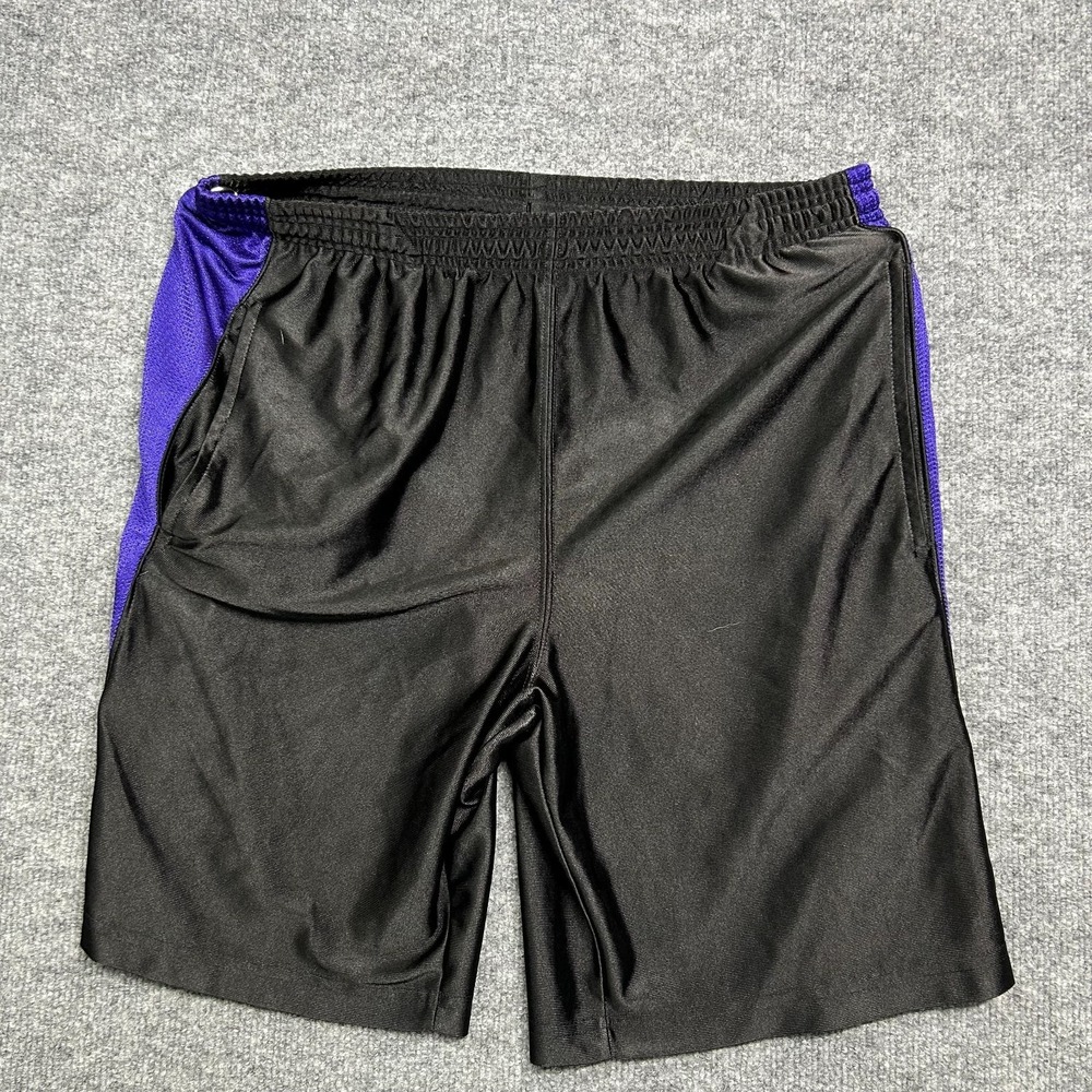 Los Angeles Lakers Lee Sports Basketball Shorts Men's Medium Black Purple - W31